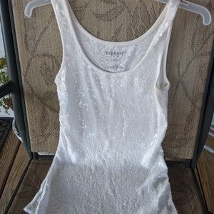 Old Navy sequin tank